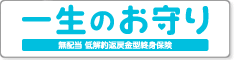 一生のお守り(無配当低解約返戻金型終身保険)